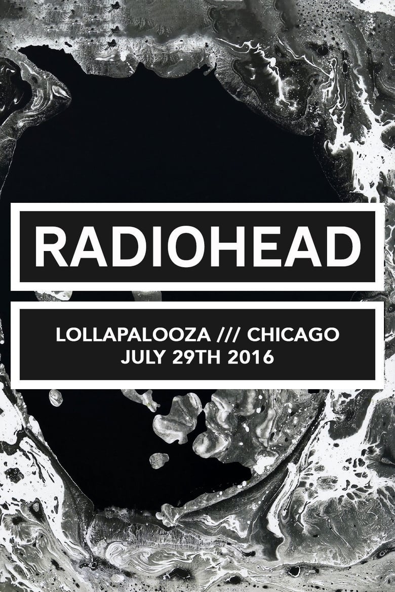 Poster of Radiohead | Lollapalooza, Chicago 2016