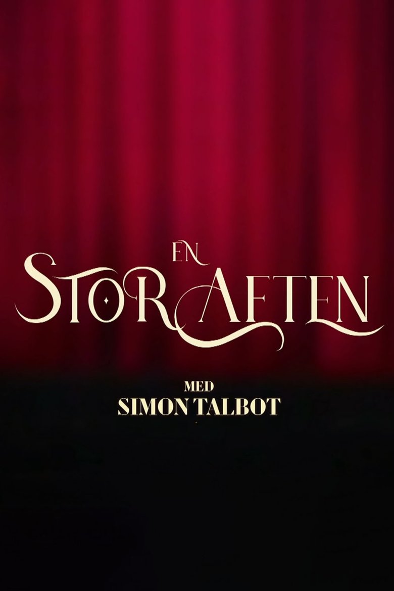 Poster of En stor aften med Simon Talbot