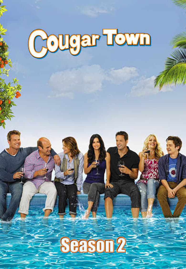 Poster of Cast and Crew in Cougar Town - Season 2 - Episode 15 - Walls