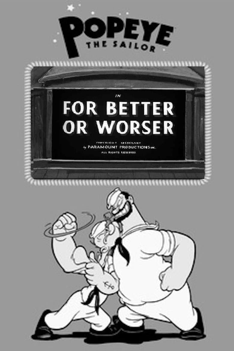 Poster of For Better or Worser