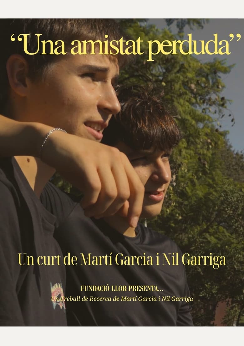 Poster of "Una amistat perduda"