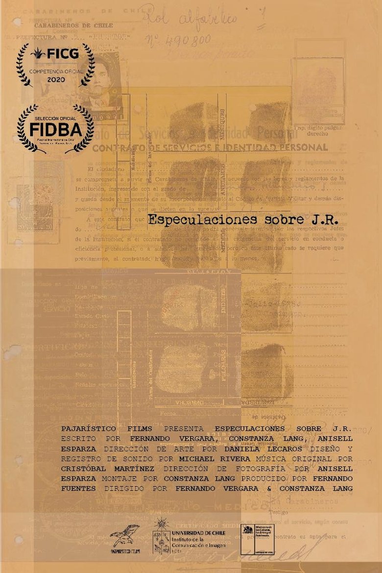 Poster of Especulaciones sobre J.R