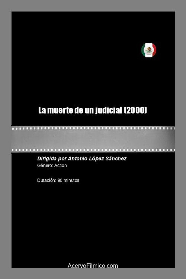 Poster of La muerte de un judicial