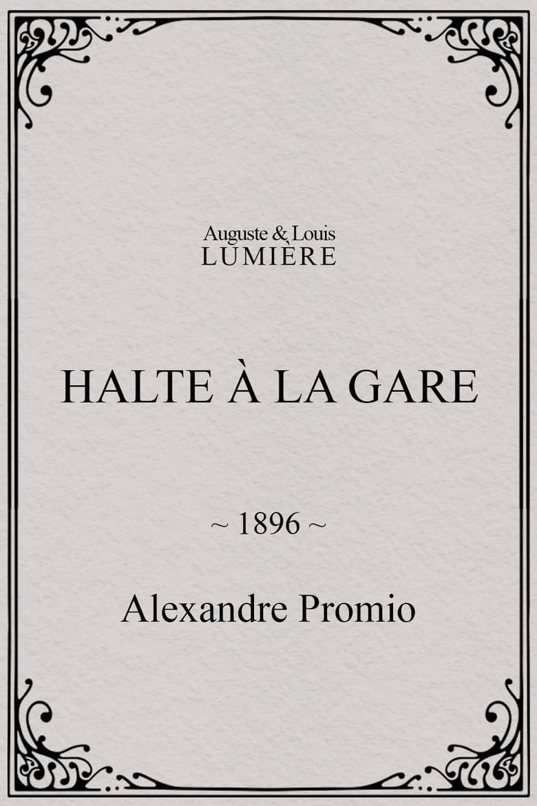 Poster of Halte à la gare