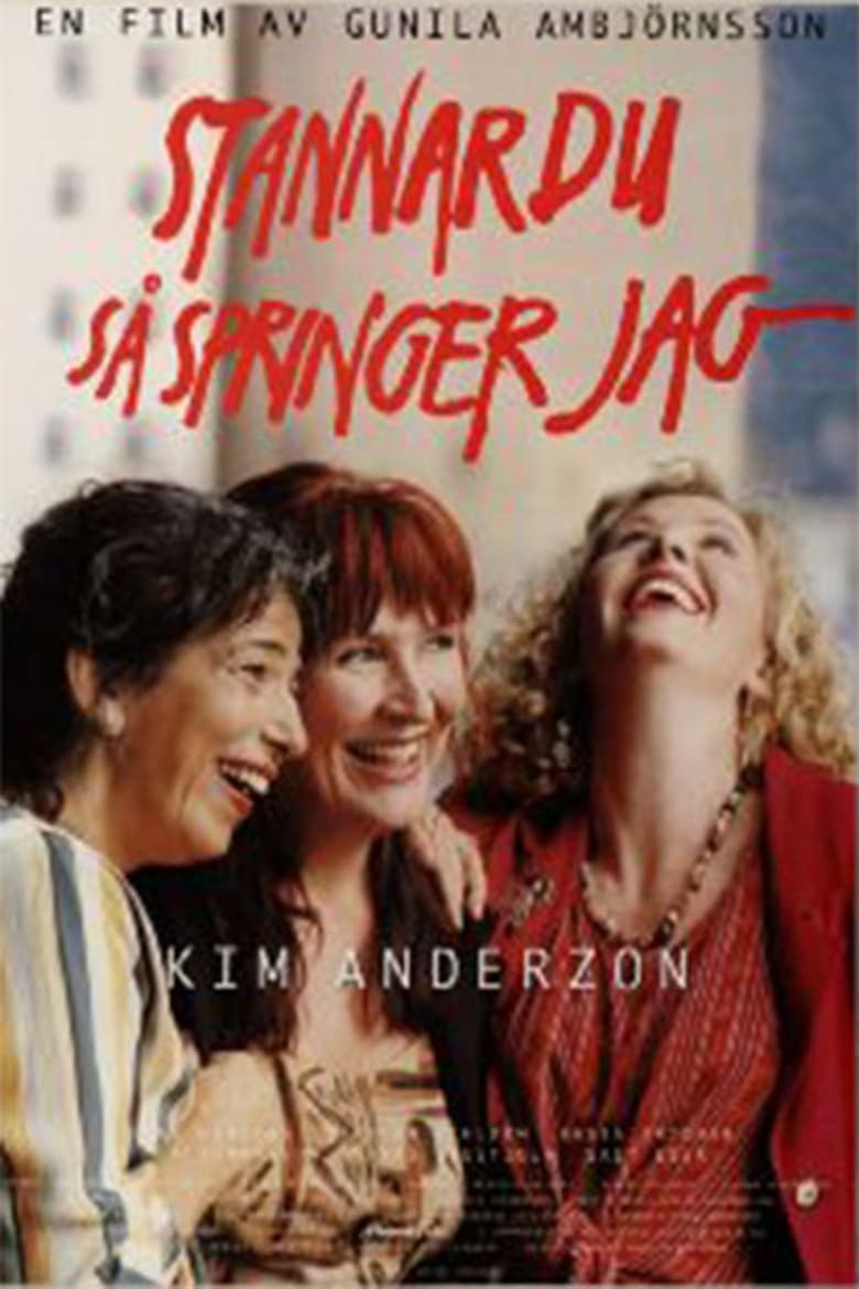 Poster of Stannar du så springer jag