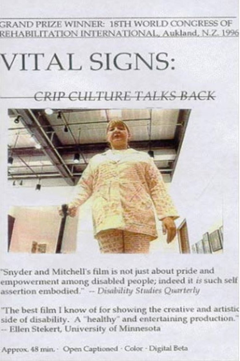 Poster of Vital Signs: Crip Culture Talks Back