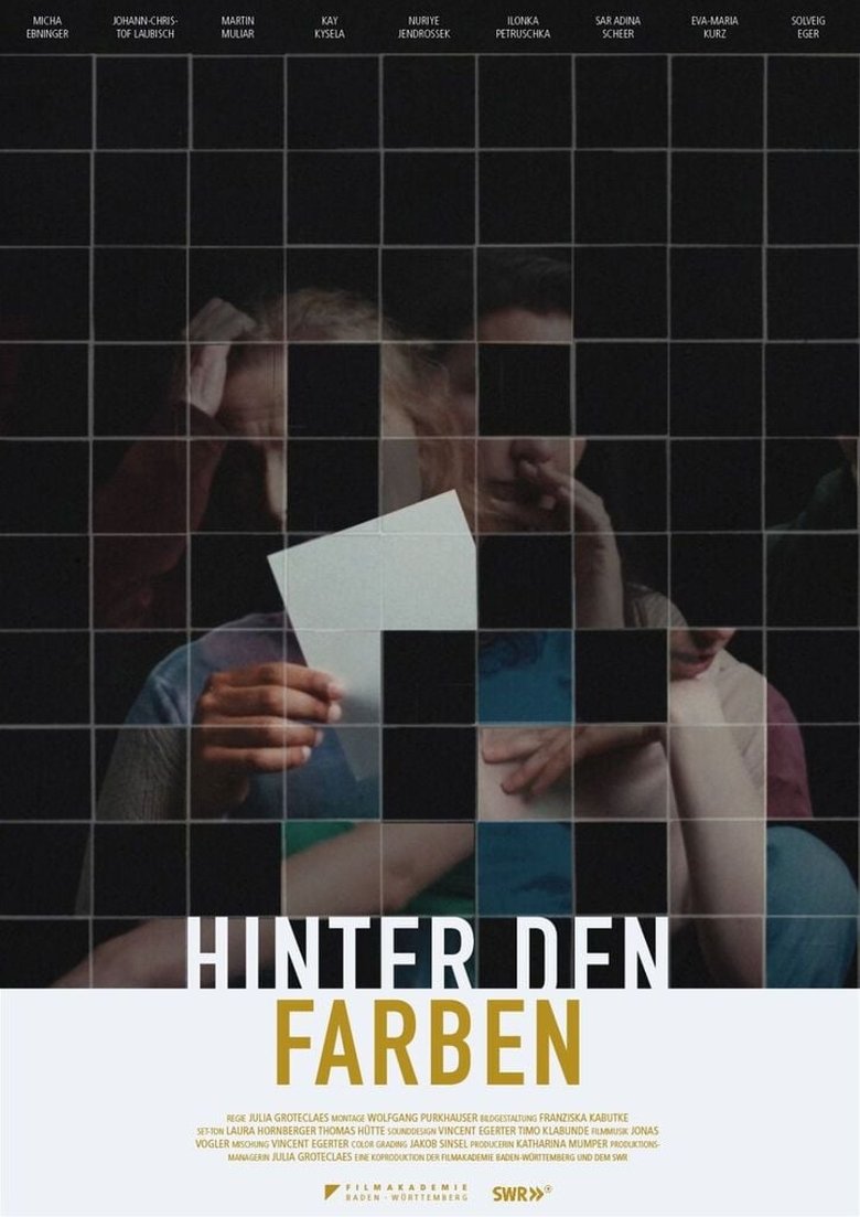Poster of Hinter den Farben