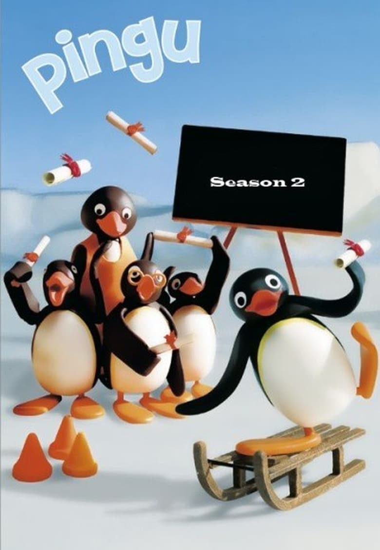 Poster of Cast and Crew in Pingu - Season 2 - Episode 25 - Pingu Helps Around the House