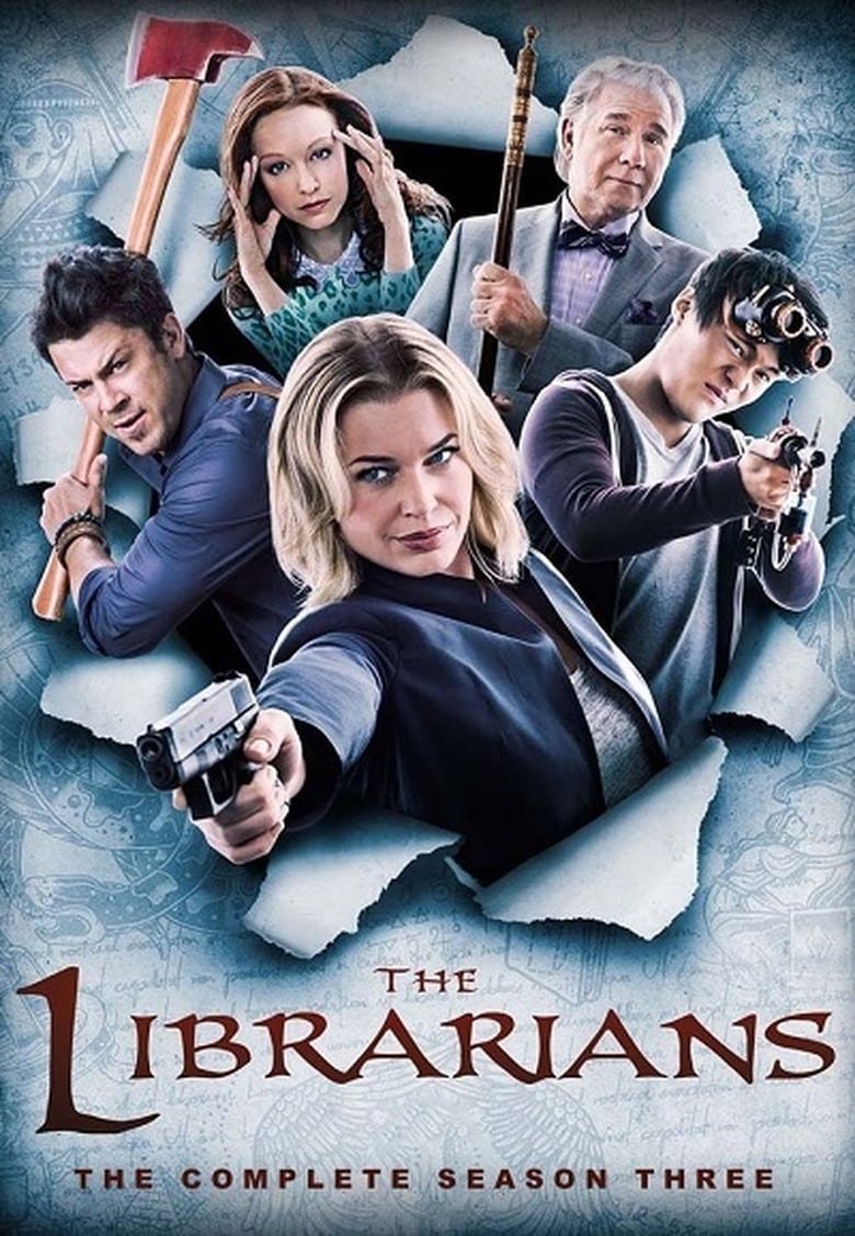 Poster of Cast and Crew in The Librarians - Season 3 - Episode 6 - And the Trial of the Triangle