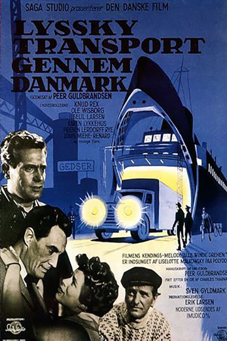 Poster of Lyssky transport gennem Danmark