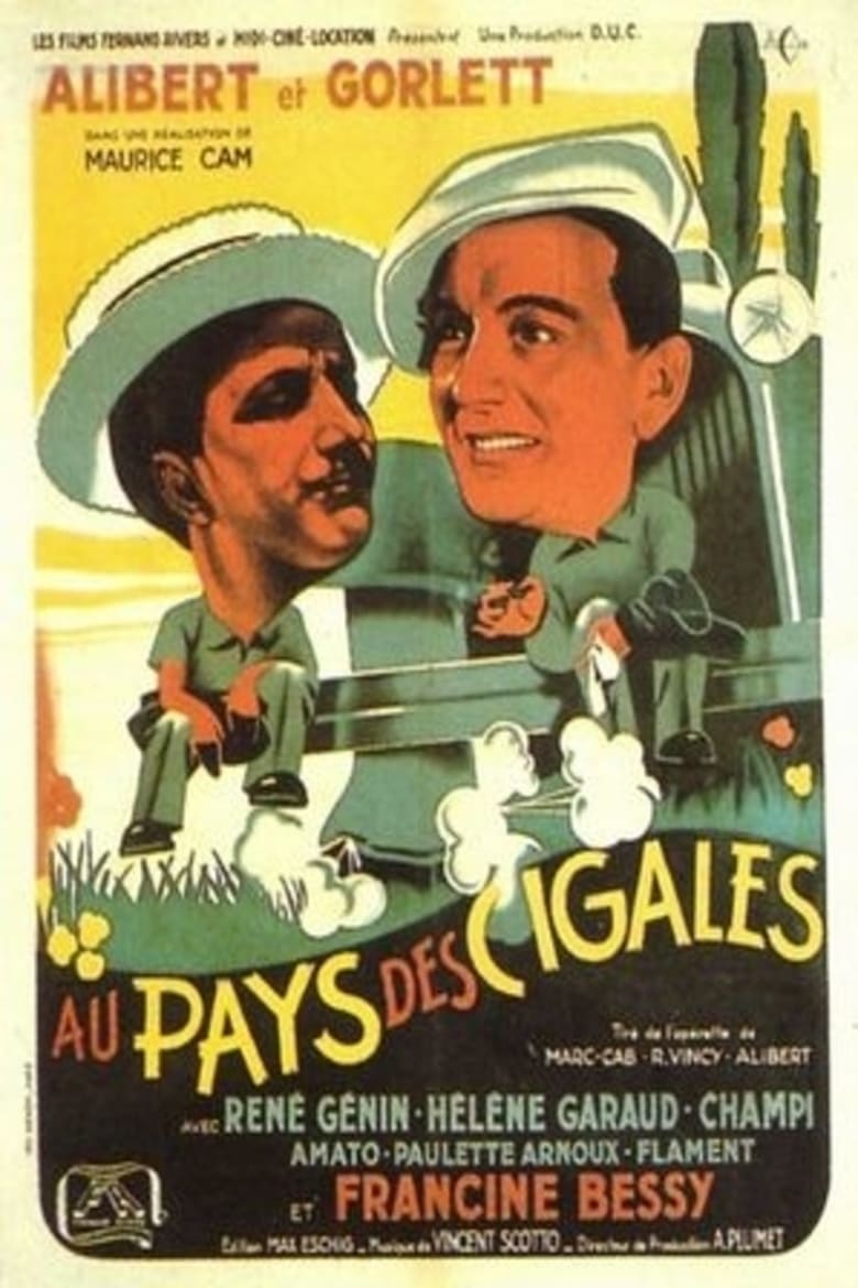 Poster of Au pays des cigales