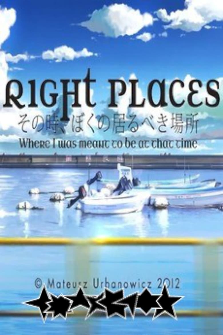 Poster of Right Places: Where I Was Meant to Be at That Time