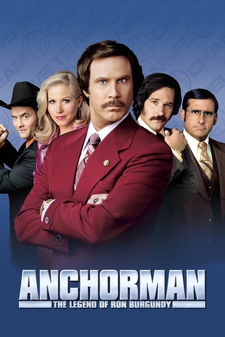 Poster of Anchorman: The Legend of Ron Burgundy